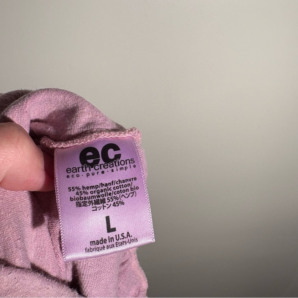 Earth Creations Organic Cotton/Hemp Blend Strapless Dress - Picture 5 of 6